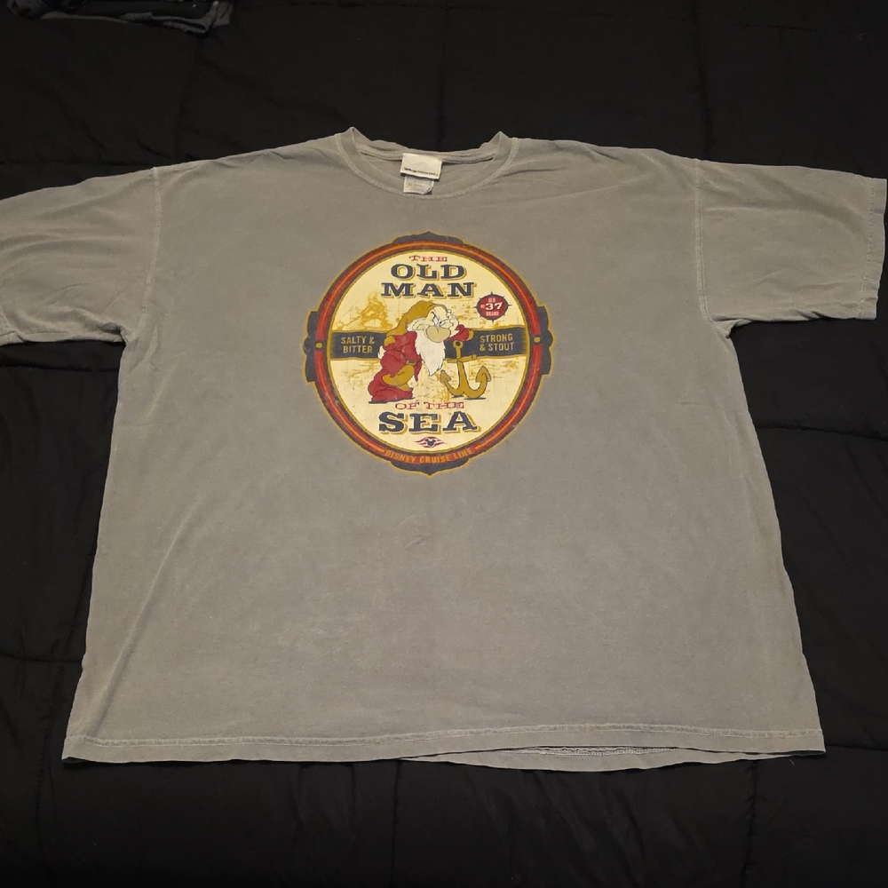 Disney Gray Old Man of the Sea Tee
